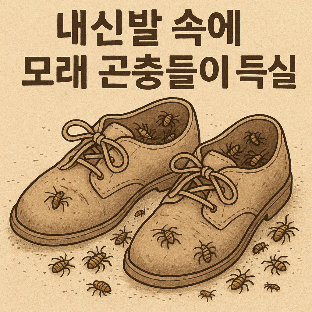 내신발 속에 모래 곤충들이 득실 - 꿈 해몽, 꿈 풀이(+자세한 해석) 꿈 해몽 썸네일