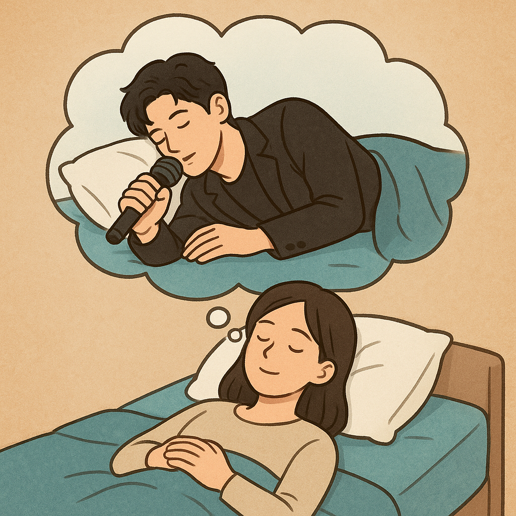 좋아하는가수가내침대에눕는꿈 - 꿈 해몽, 꿈 풀이(+자세한 해석) 꿈 해몽 썸네일