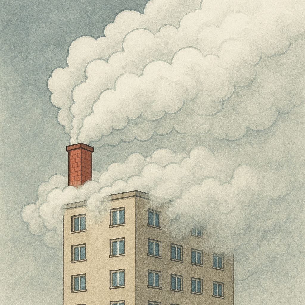 아파트 굴뚝에서 하얀연기가핃다가아파트전체를 덮은꿈 - 꿈 해몽, 꿈 풀이(+자세한 해석) 꿈 해몽 썸네일