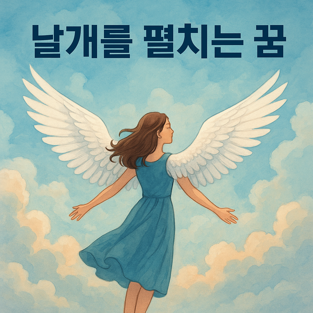 날개를 펼치는 꿈 꿈 해몽 대표 이미지