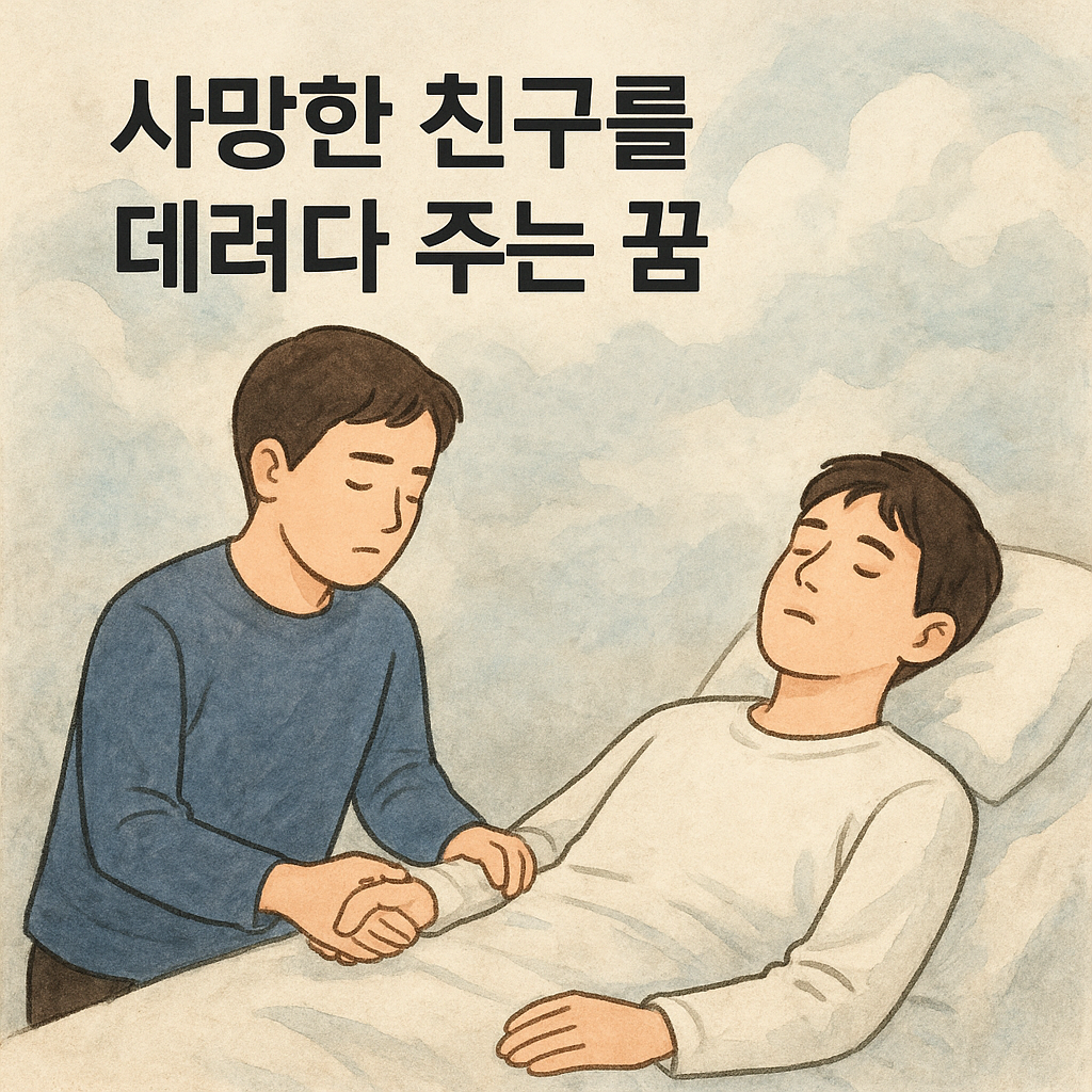 사망한 친구를 데려다 주는꿈 꿈 해몽 대표 이미지