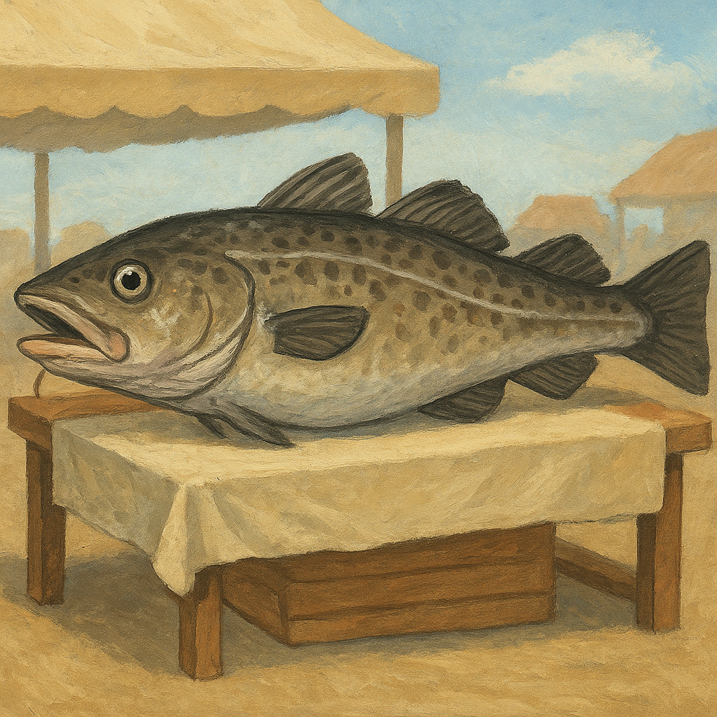 굵고 큰대구한마리가 좌판대에 올라있는꿈 해몽 - 꿈 해몽, 꿈 풀이(+자세한 해석) 꿈 해몽 썸네일