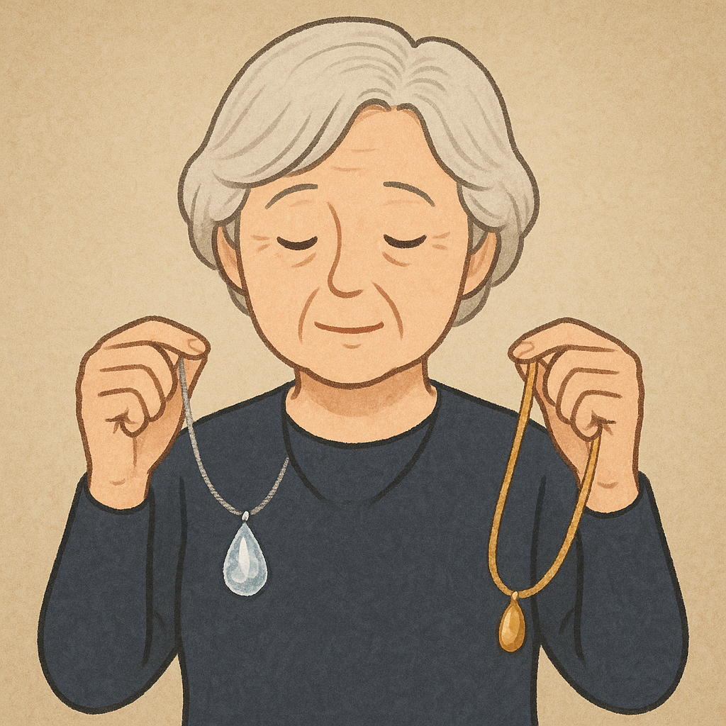 돌아가신고모가
클리스탈목걸인지 금목걸인지 둘중에하나걸어 - 꿈 해몽, 꿈 풀이(+자세한 해석) 꿈 해몽 썸네일