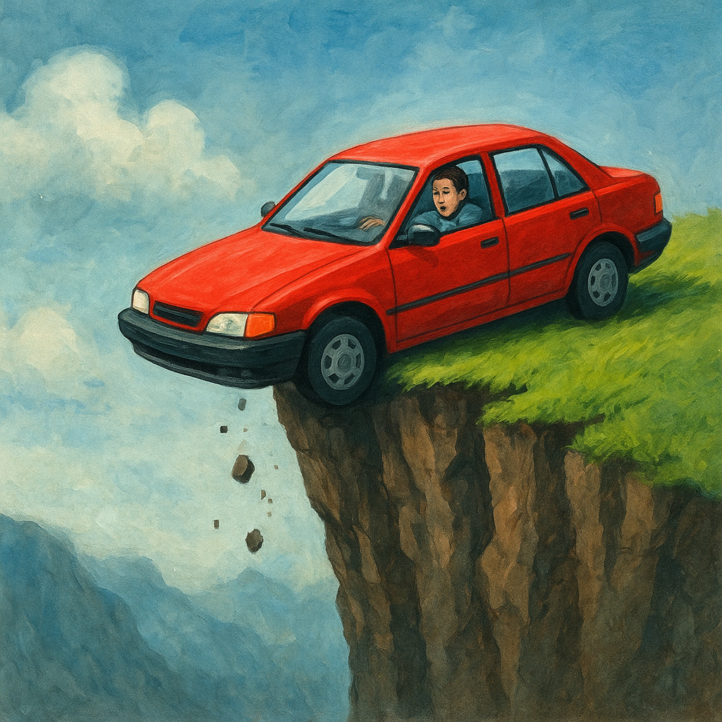 내가탄자가용이낭떨어지에서떨지기직전에후진기어넣고빠저나온꿈 - 꿈 해몽, 꿈 풀이(+자세한 해석) 꿈 해몽 썸네일