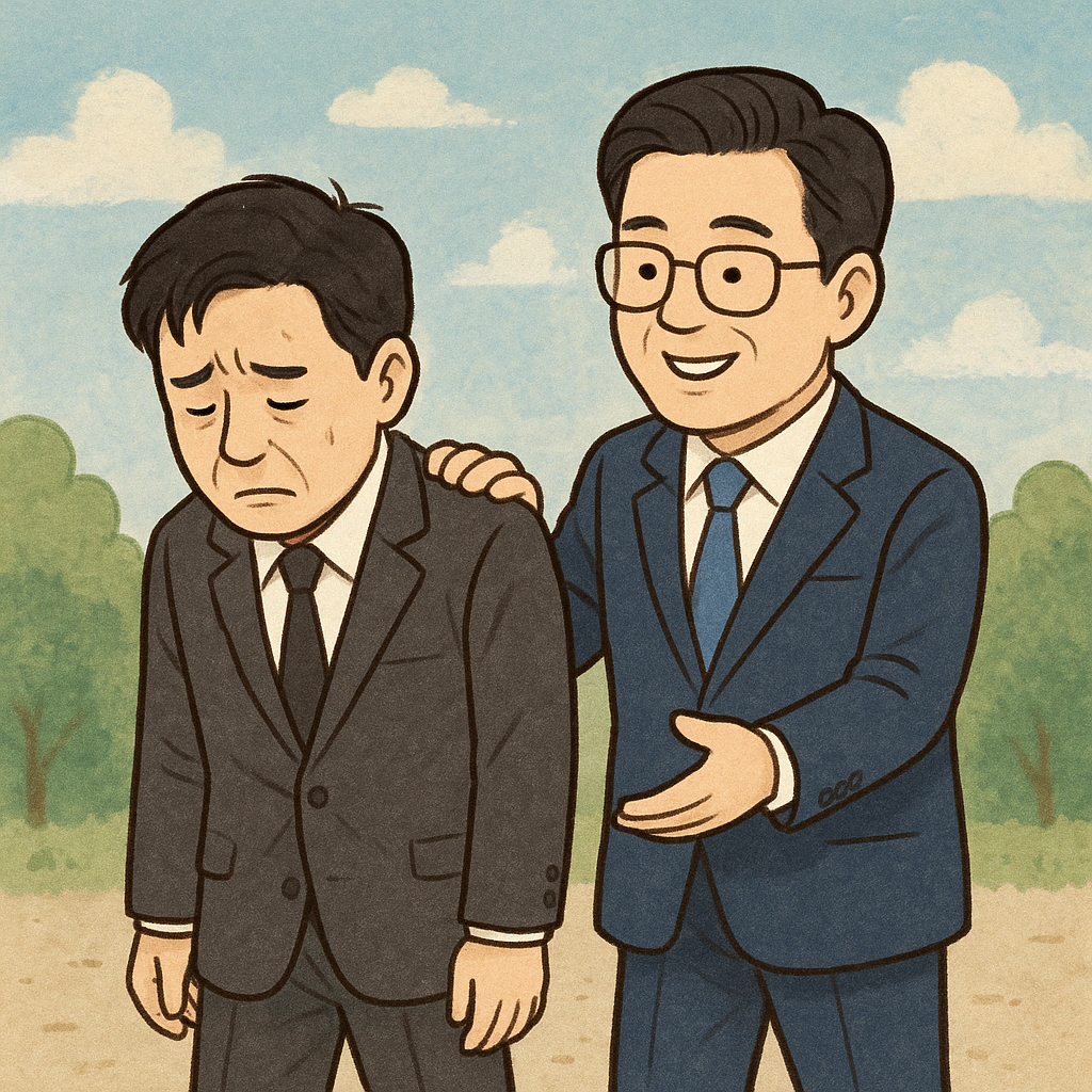 파면 당한 대통령과 같이다니는 꿈 대통령이 나를 도와