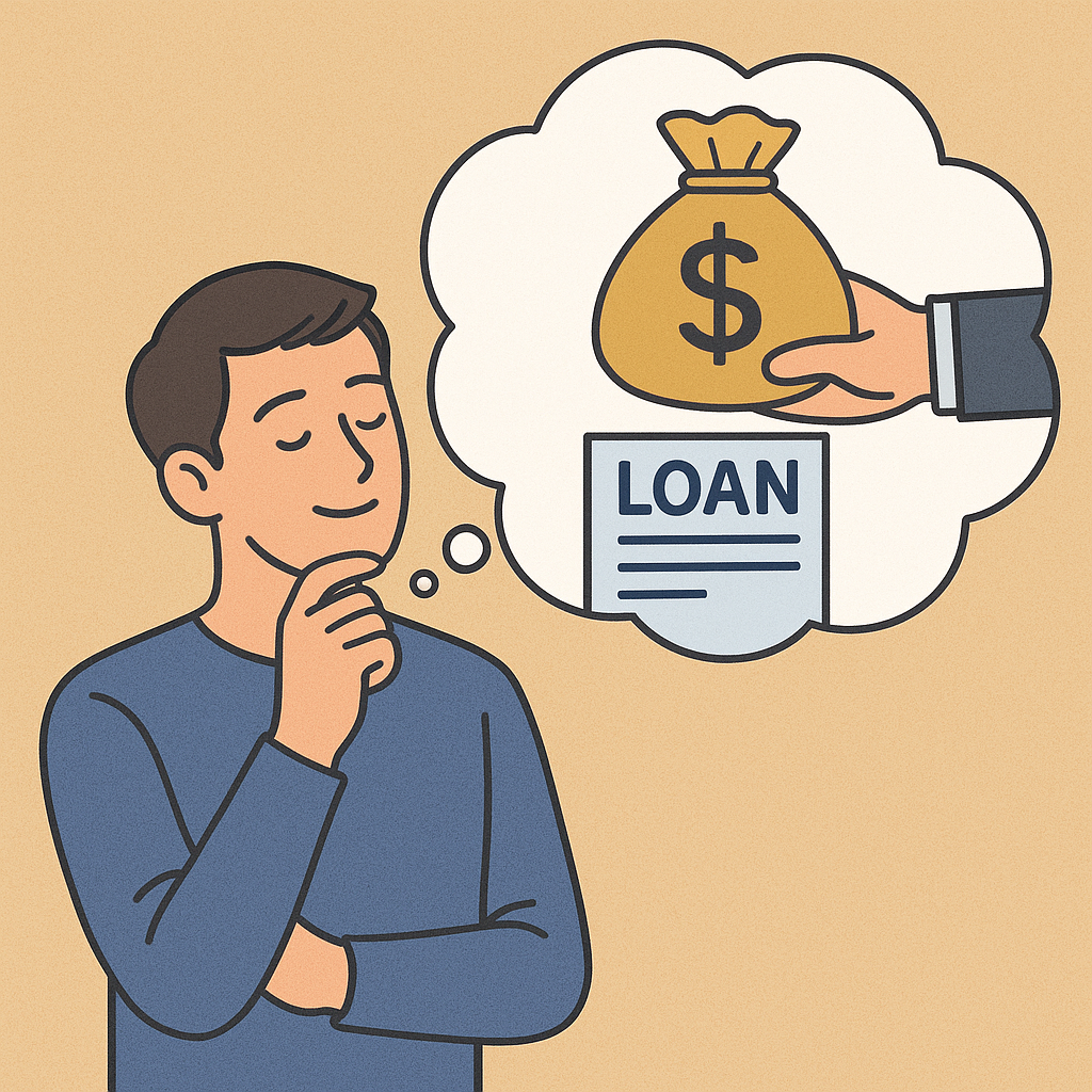 대출 받는 꿈 꿈 해몽 대표 이미지