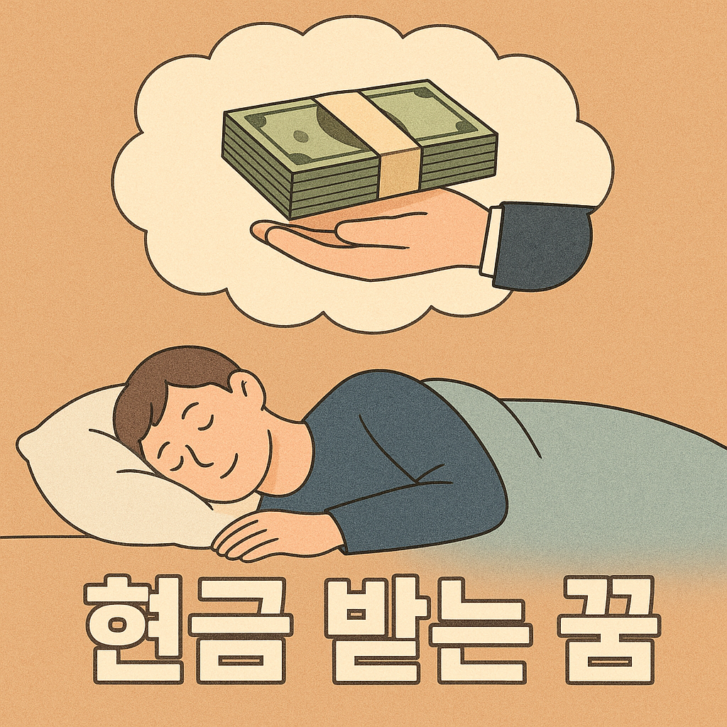 현금 받는 꿈