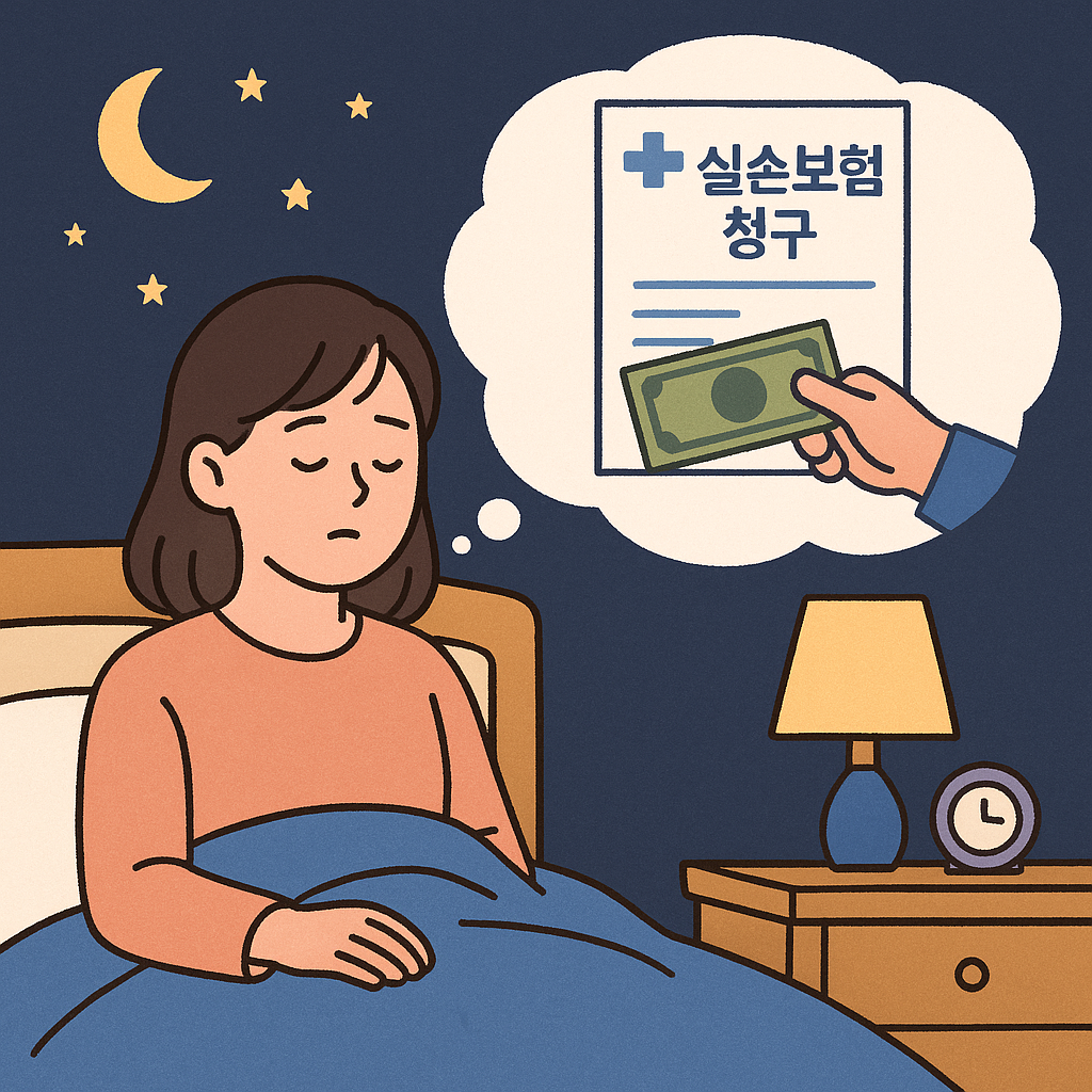실손보험 청구하는 꿈
