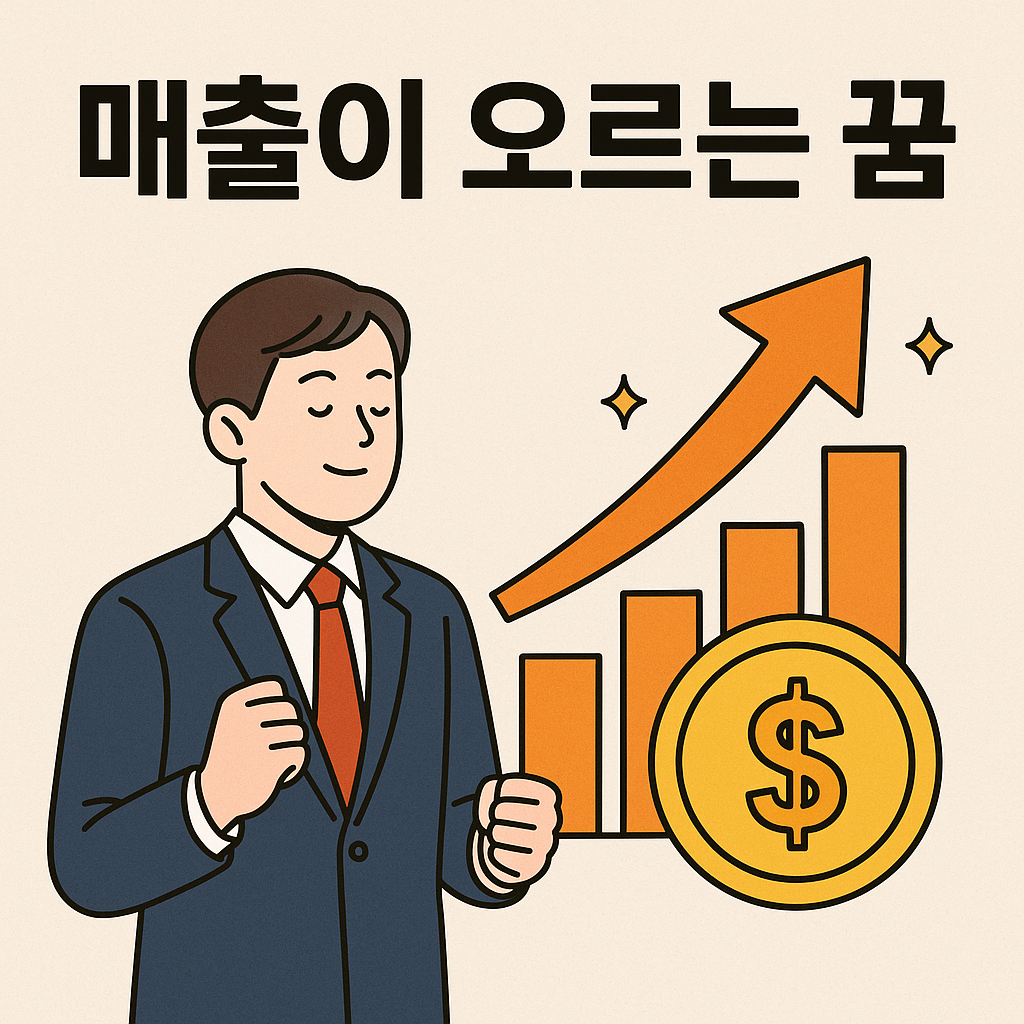매출이 오르는 꿈