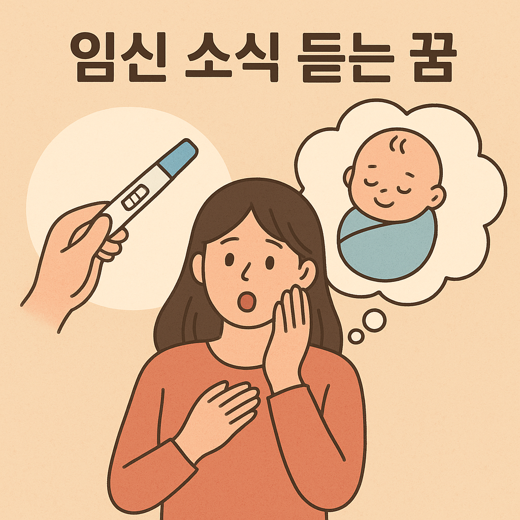 임신 소식 듣는 꿈