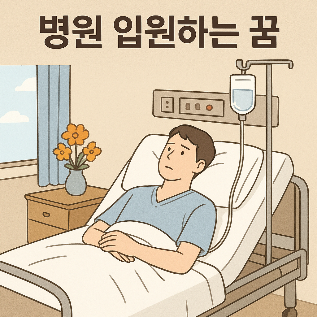 병원 입원하는 꿈