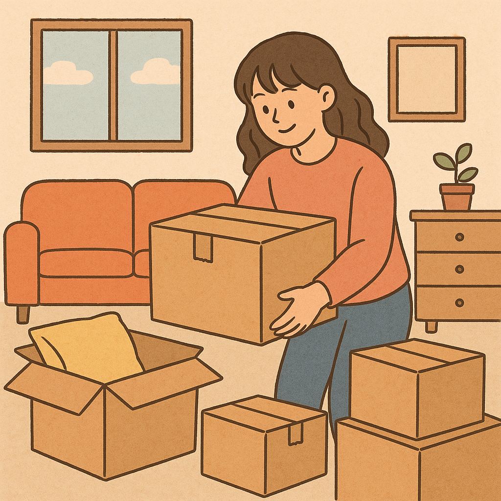 이사 준비하는 꿈