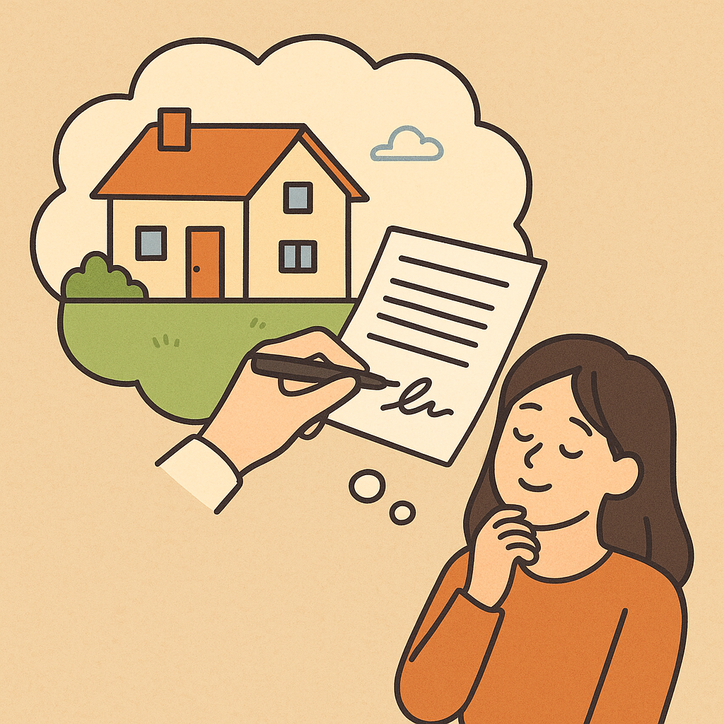 집 계약하는 꿈