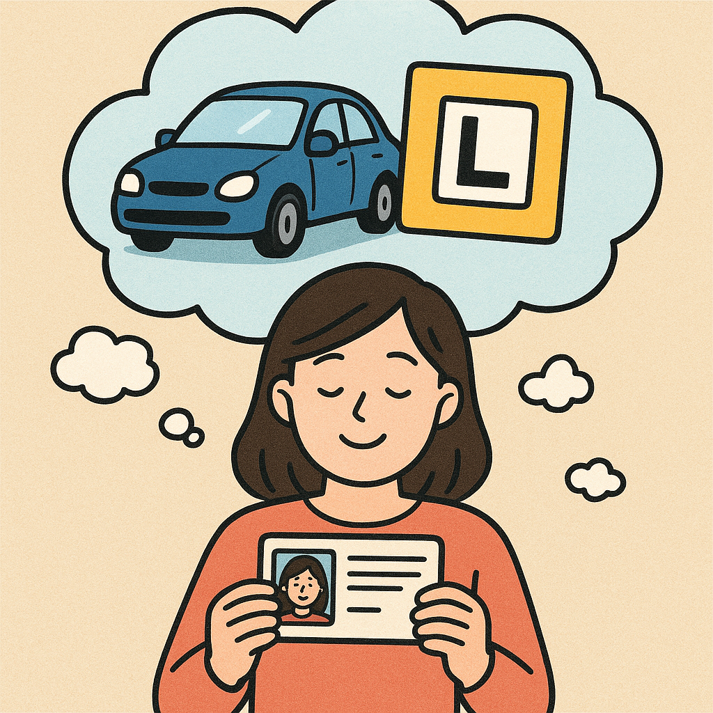 운전면허 따는 꿈 꿈 해몽 대표 이미지