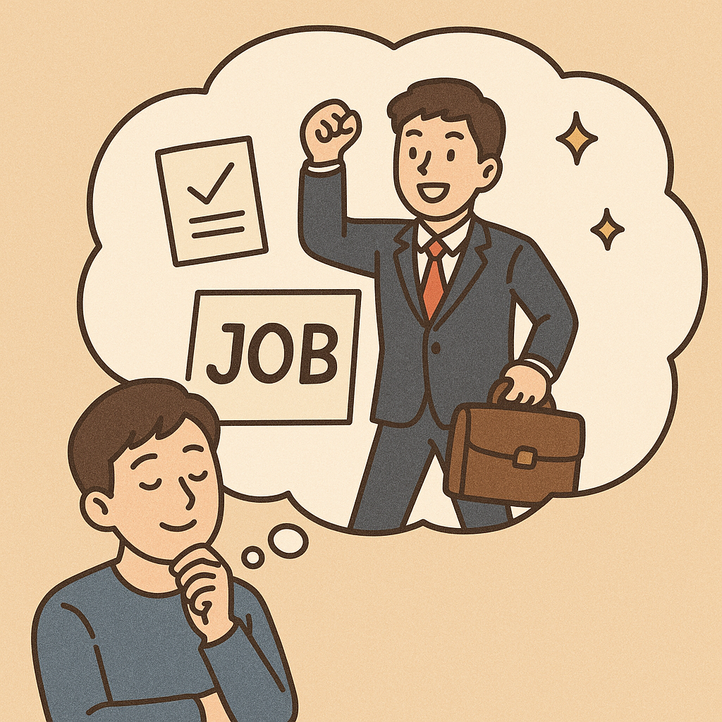 취업하는 꿈 꿈 해몽 대표 이미지