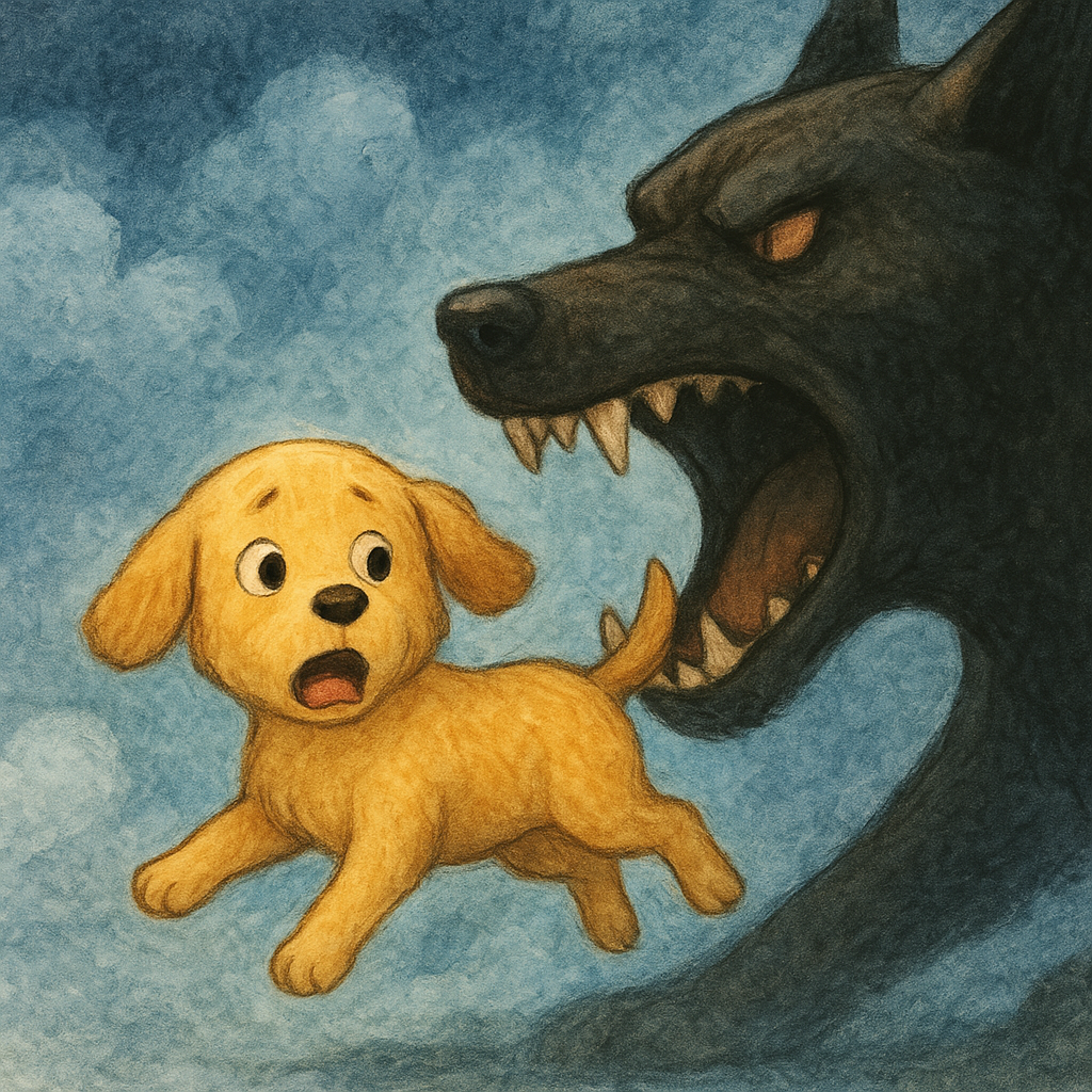 반려견이 다른 큰개한테잡아먹히는꿈