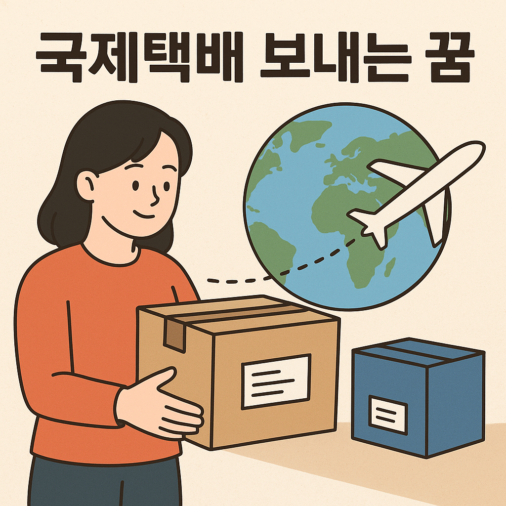 국제택배 보내는 꿈