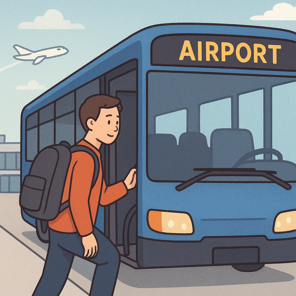 공항버스 타는 꿈