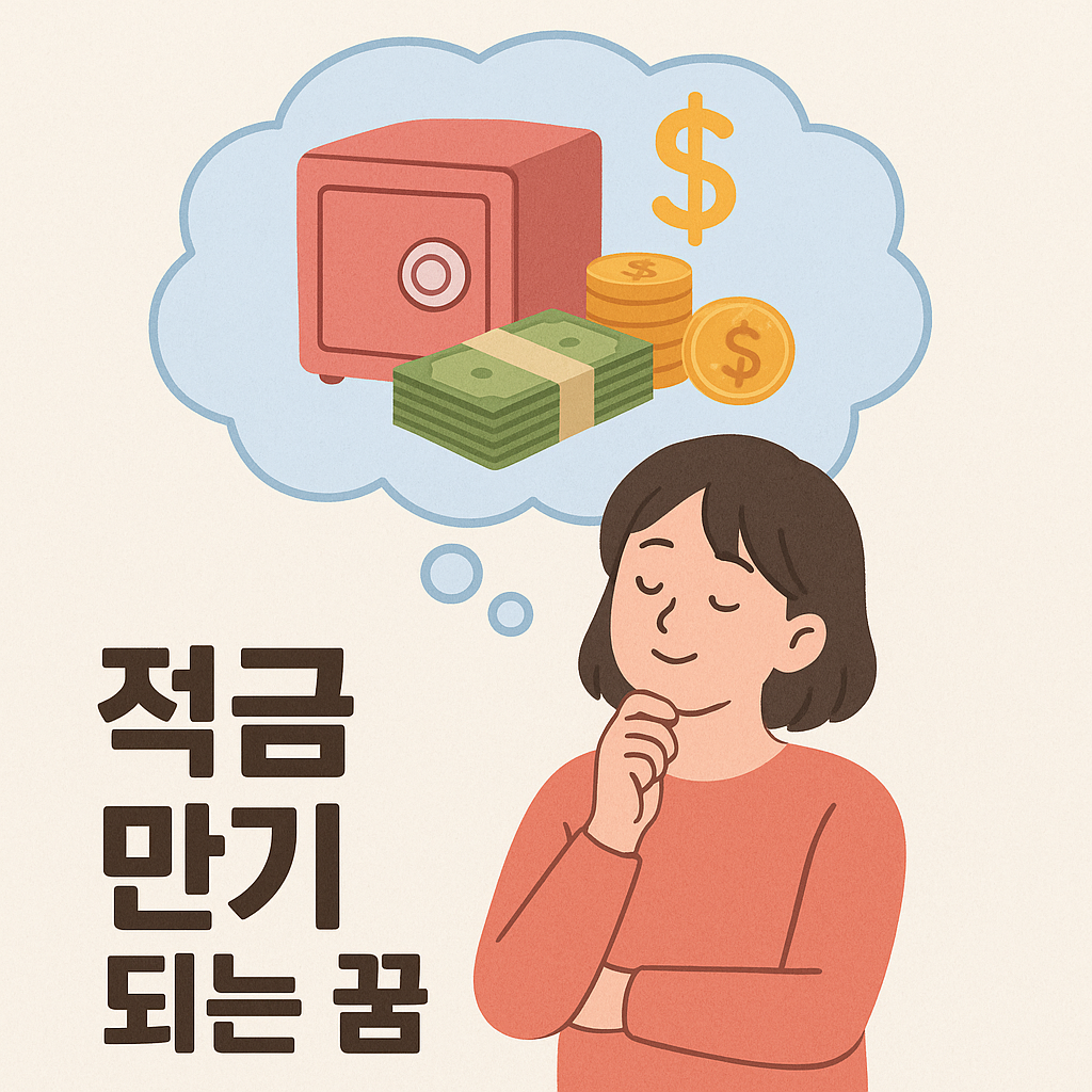 적금 만기 되는 꿈 - 꿈 해몽, 꿈 풀이(+자세한 해석) 꿈 해몽 썸네일