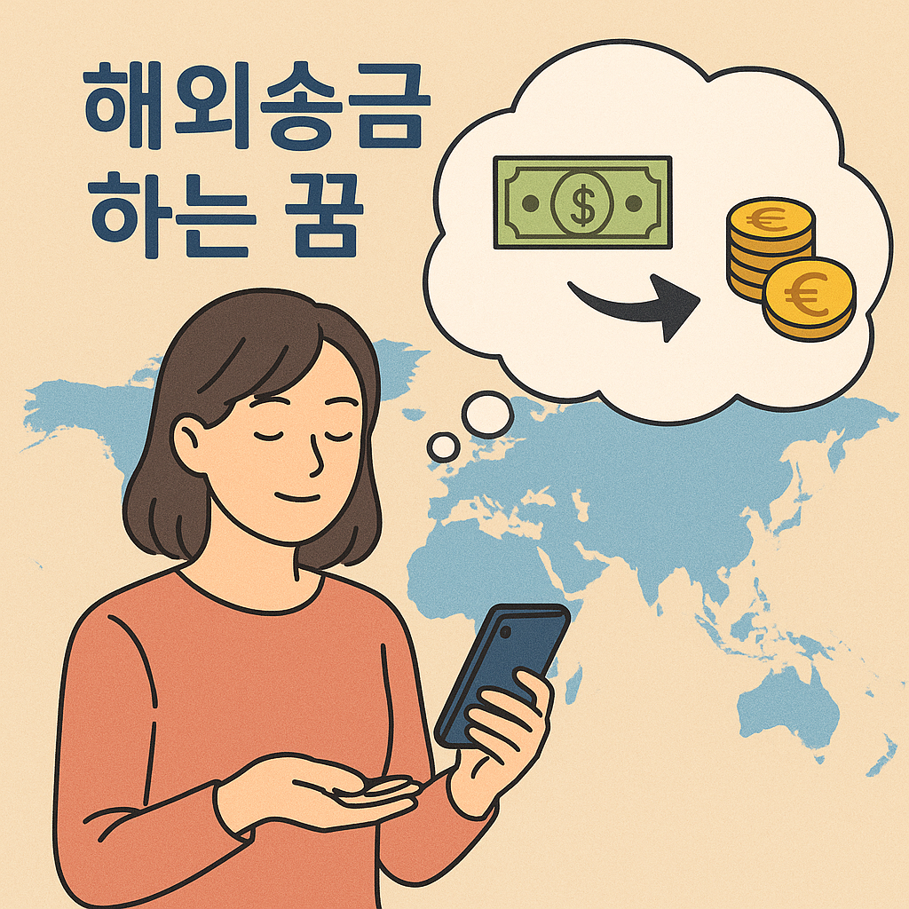 해외송금 하는 꿈