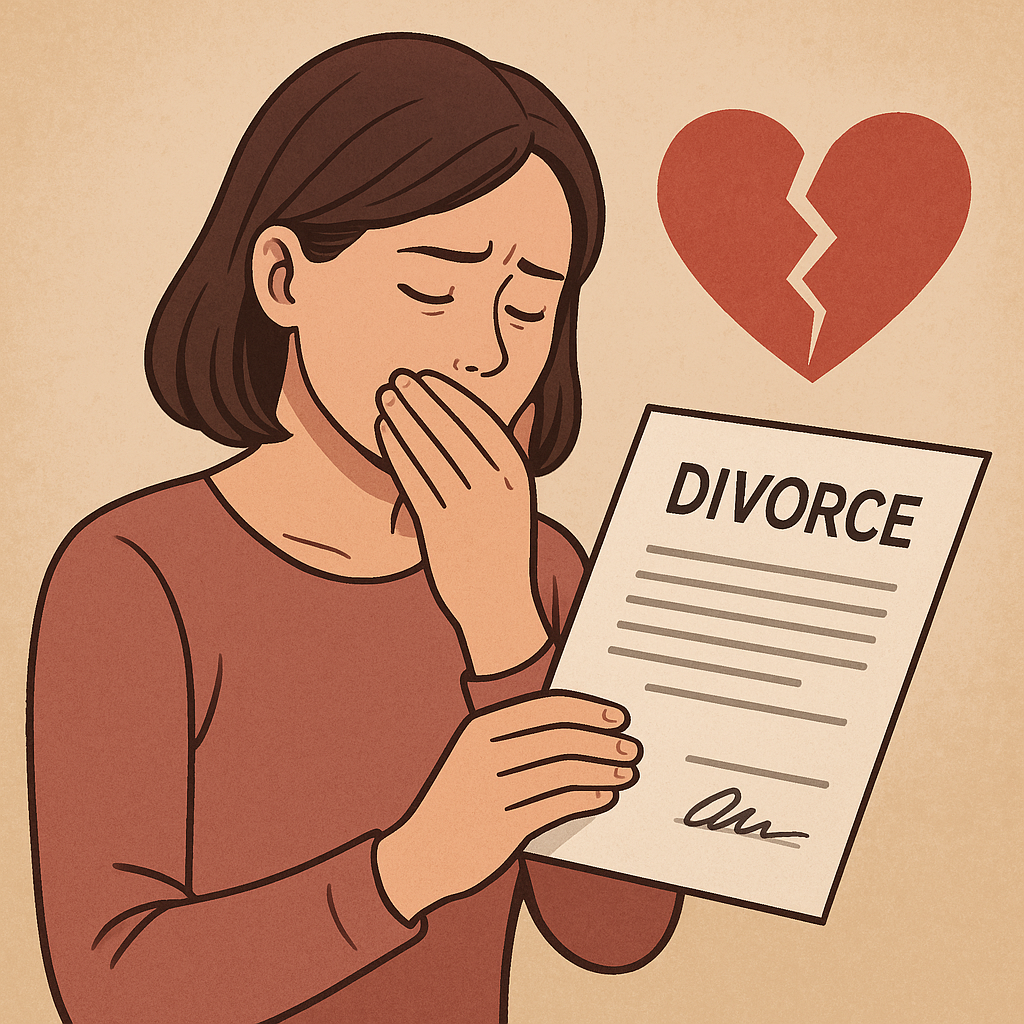 이혼서류 받는 꿈