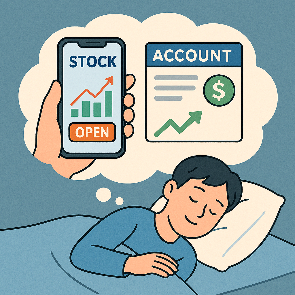 주식 계좌 만드는 꿈