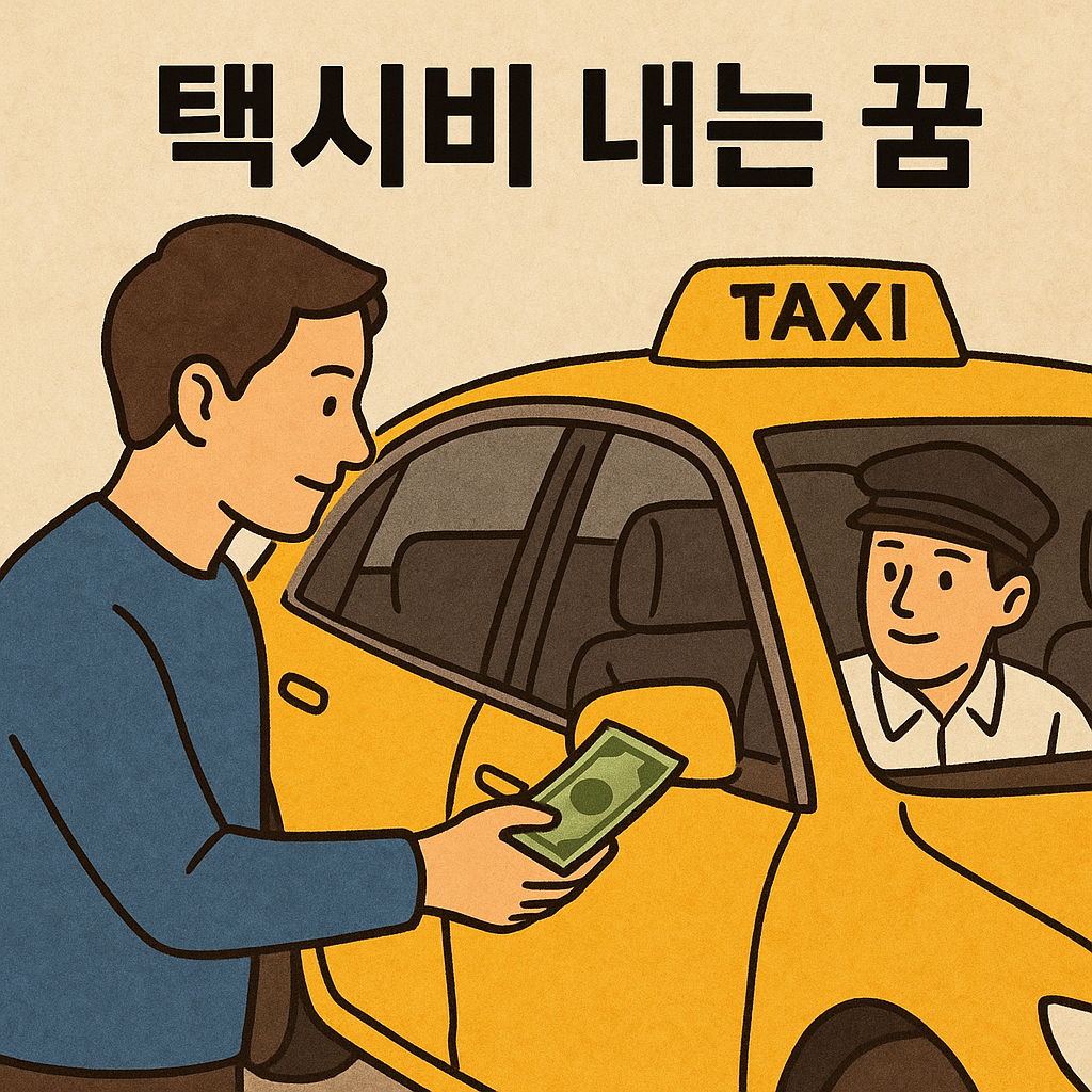 택시비 내는 꿈 - 꿈 해몽, 꿈 풀이(+자세한 해석) 꿈 해몽 썸네일