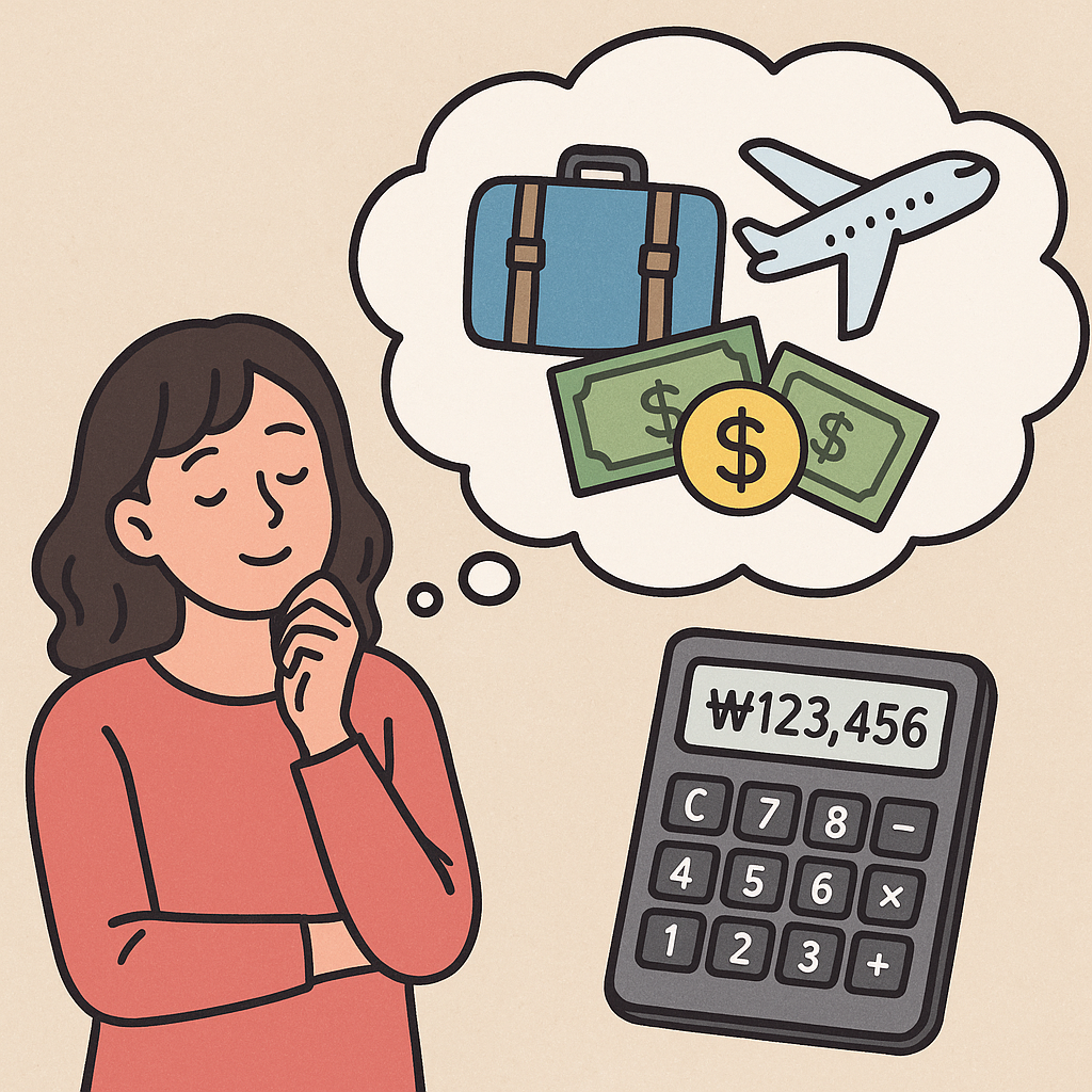 여행 경비 계산하는 꿈 - 꿈 해몽, 꿈 풀이(+자세한 해석) 꿈 해몽 썸네일