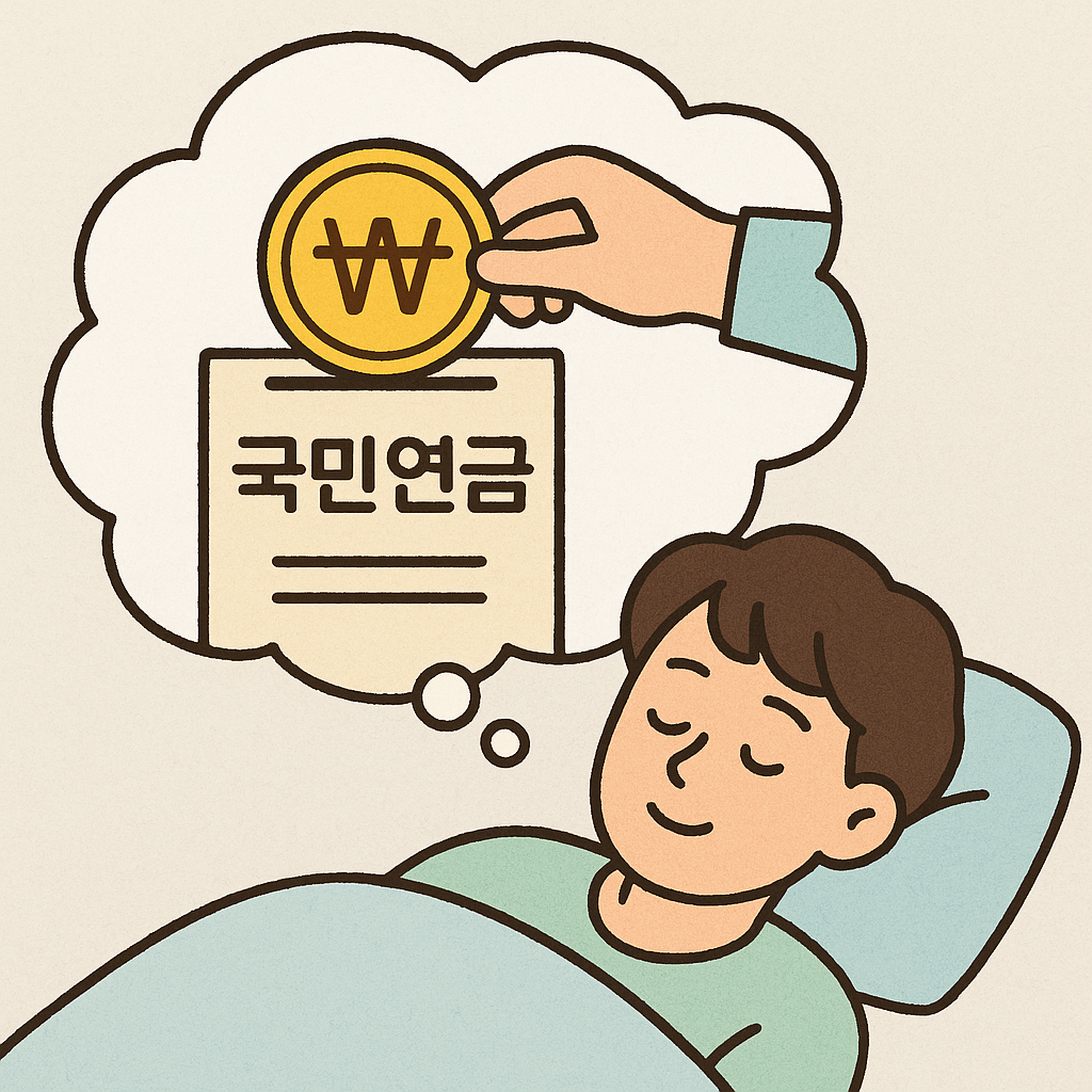 국민연금 내는 꿈