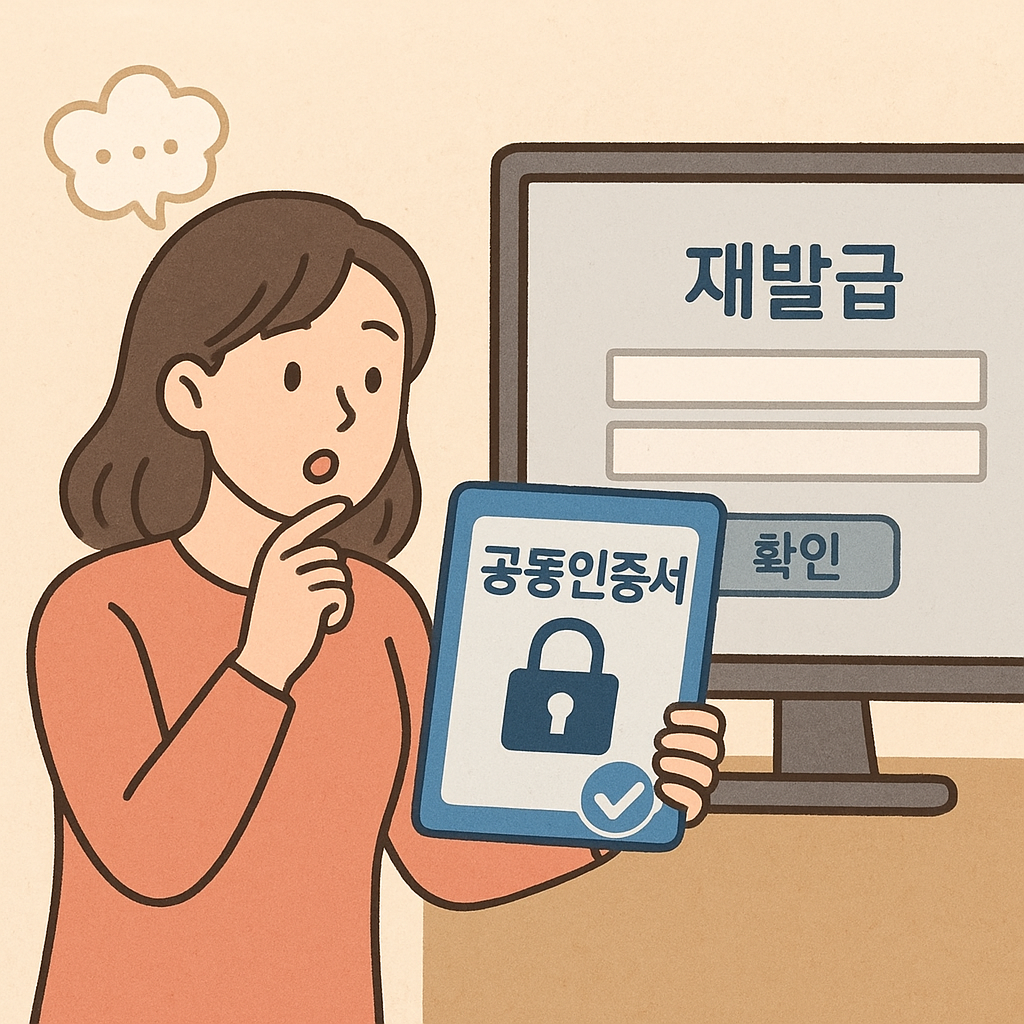 공동인증서 재발급 받는 꿈 꿈 해몽 대표 이미지