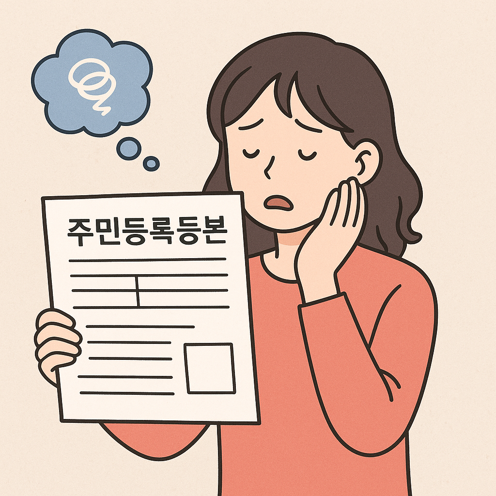 주민등록등본 떼는 꿈 꿈 해몽 대표 이미지