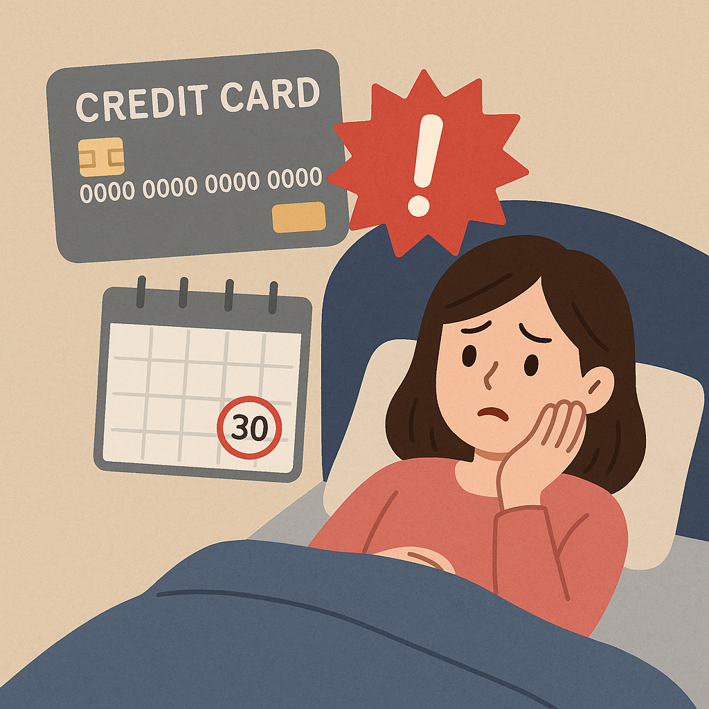 카드값 연체되는 꿈 꿈 해몽 대표 이미지