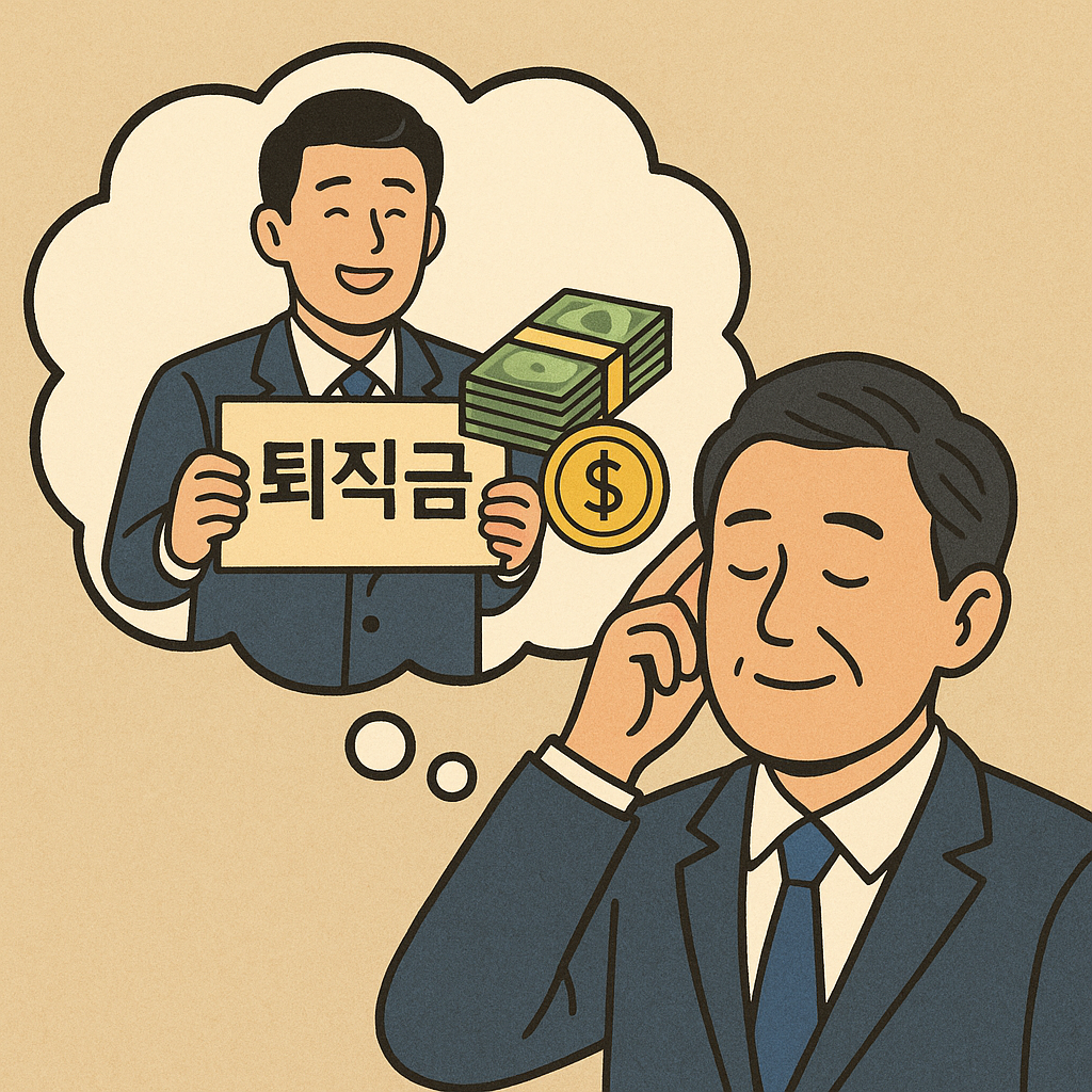 퇴직금 받는 꿈