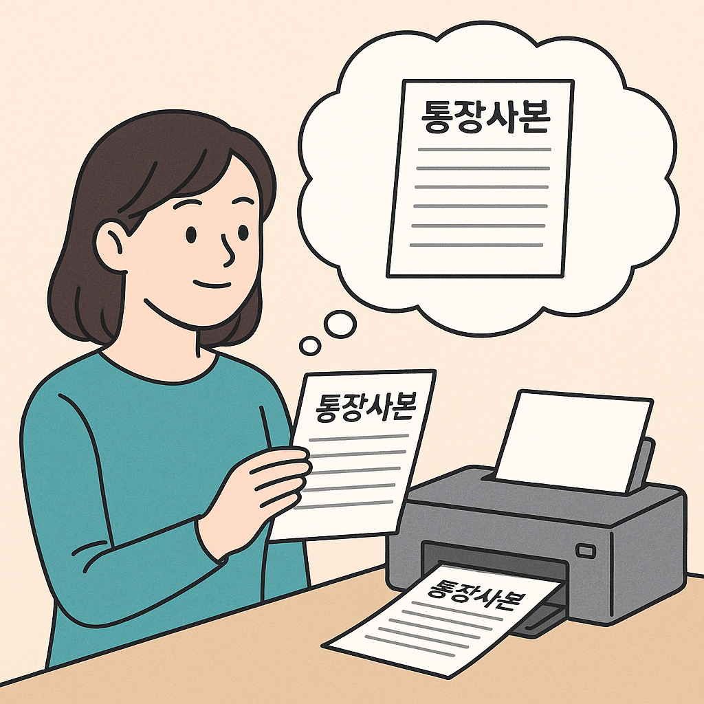 통장사본 출력하는 꿈 - 꿈 해몽, 꿈 풀이(+자세한 해석) 꿈 해몽 썸네일