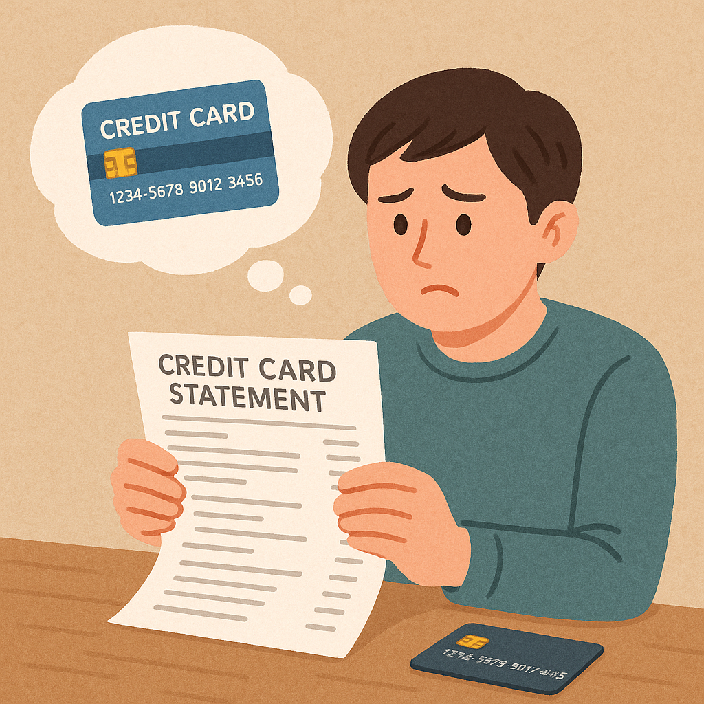 카드 명세서 확인하는 꿈 꿈 해몽 대표 이미지