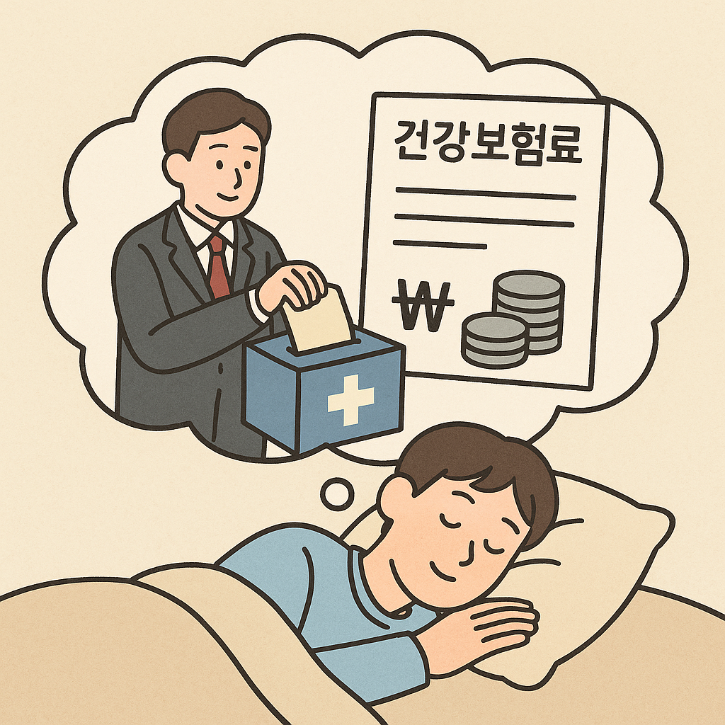 건강보험료 내는 꿈
