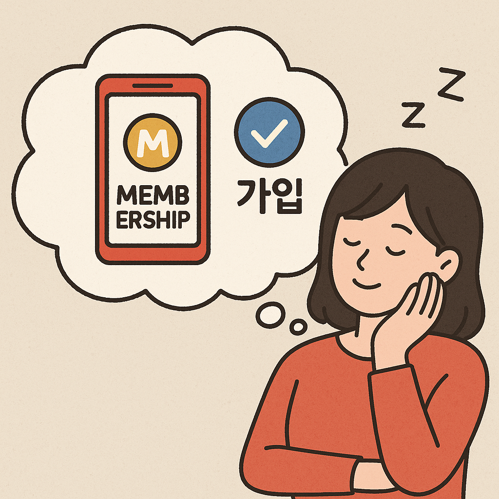 통신사 멤버십 가입하는 꿈 꿈 해몽 대표 이미지