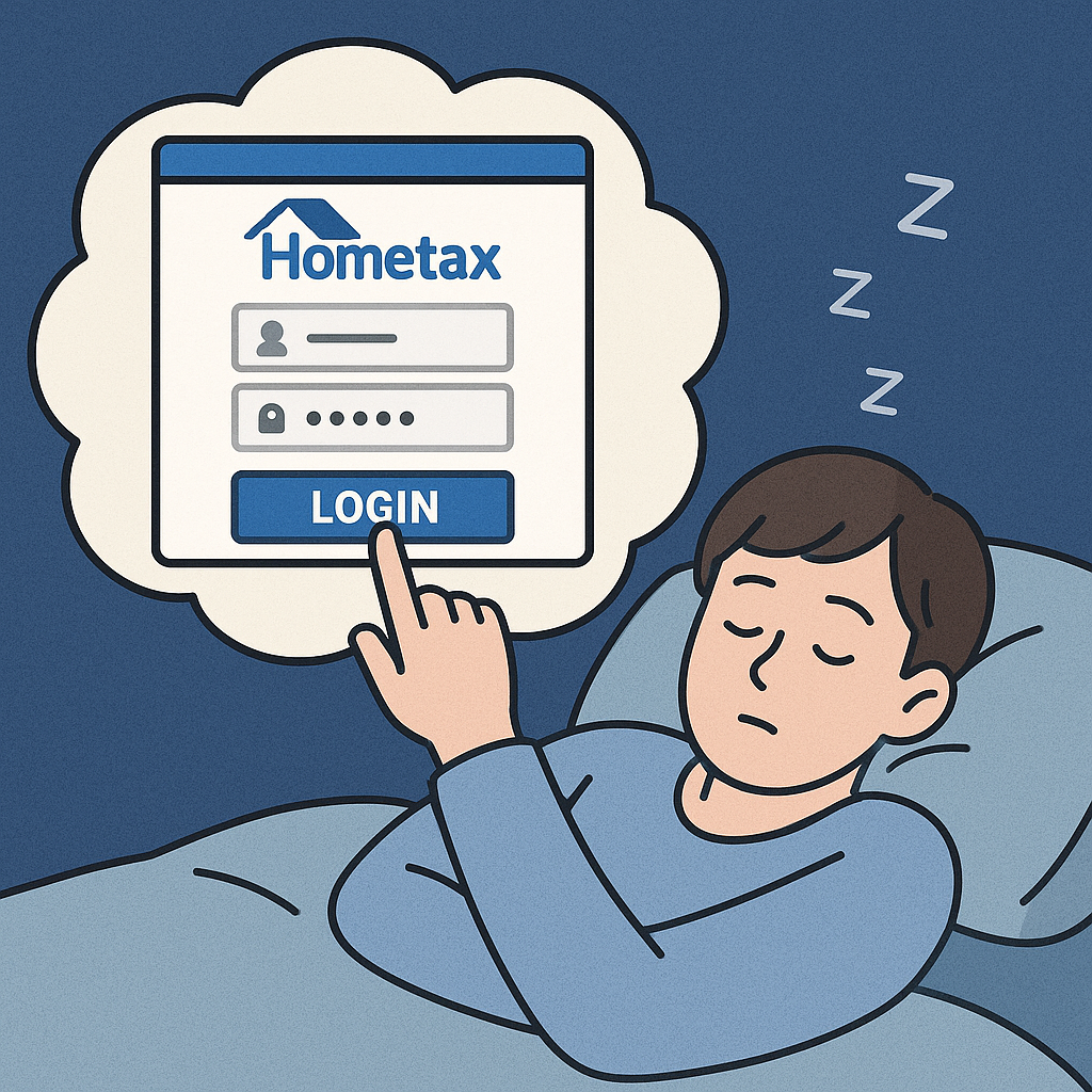 홈택스 로그인하는 꿈 - 꿈 해몽, 꿈 풀이(+자세한 해석) 꿈 해몽 썸네일