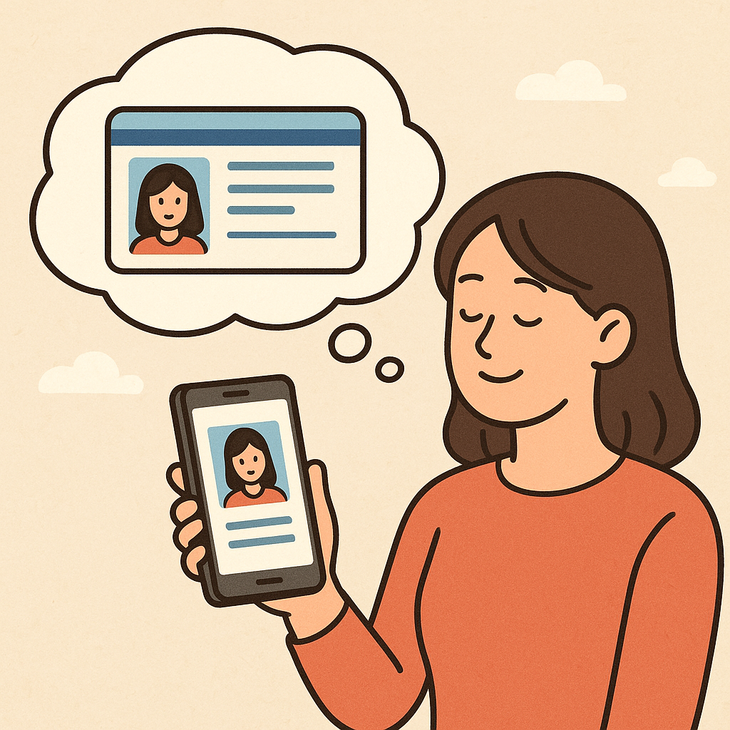 모바일 신분증 발급받는 꿈