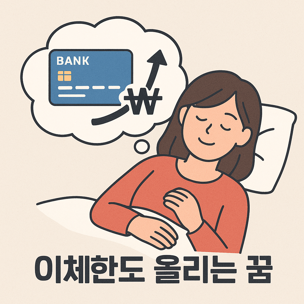 이체한도 올리는 꿈 - 꿈 해몽, 꿈 풀이(+자세한 해석) 꿈 해몽 썸네일