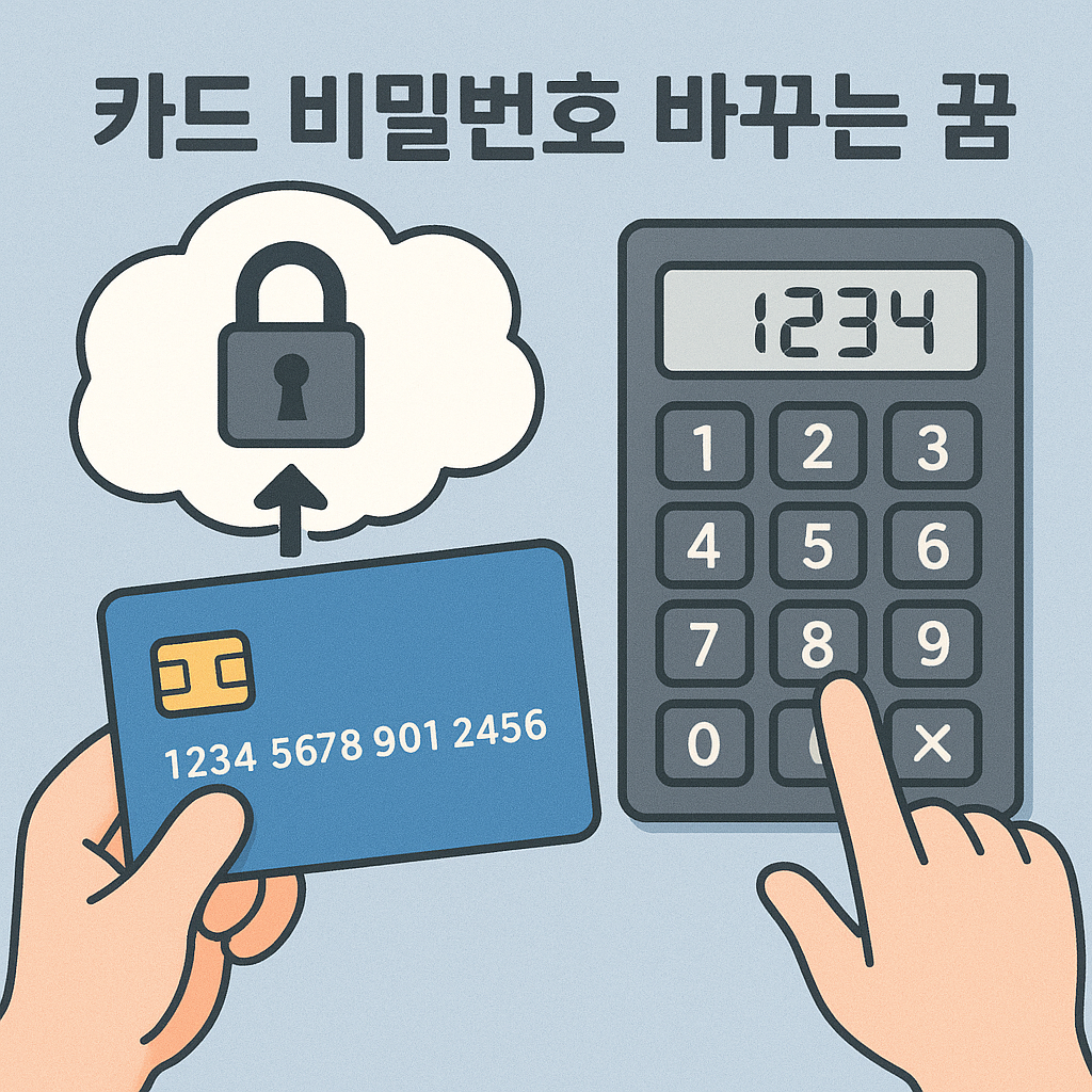 카드 비밀번호 바꾸는 꿈
