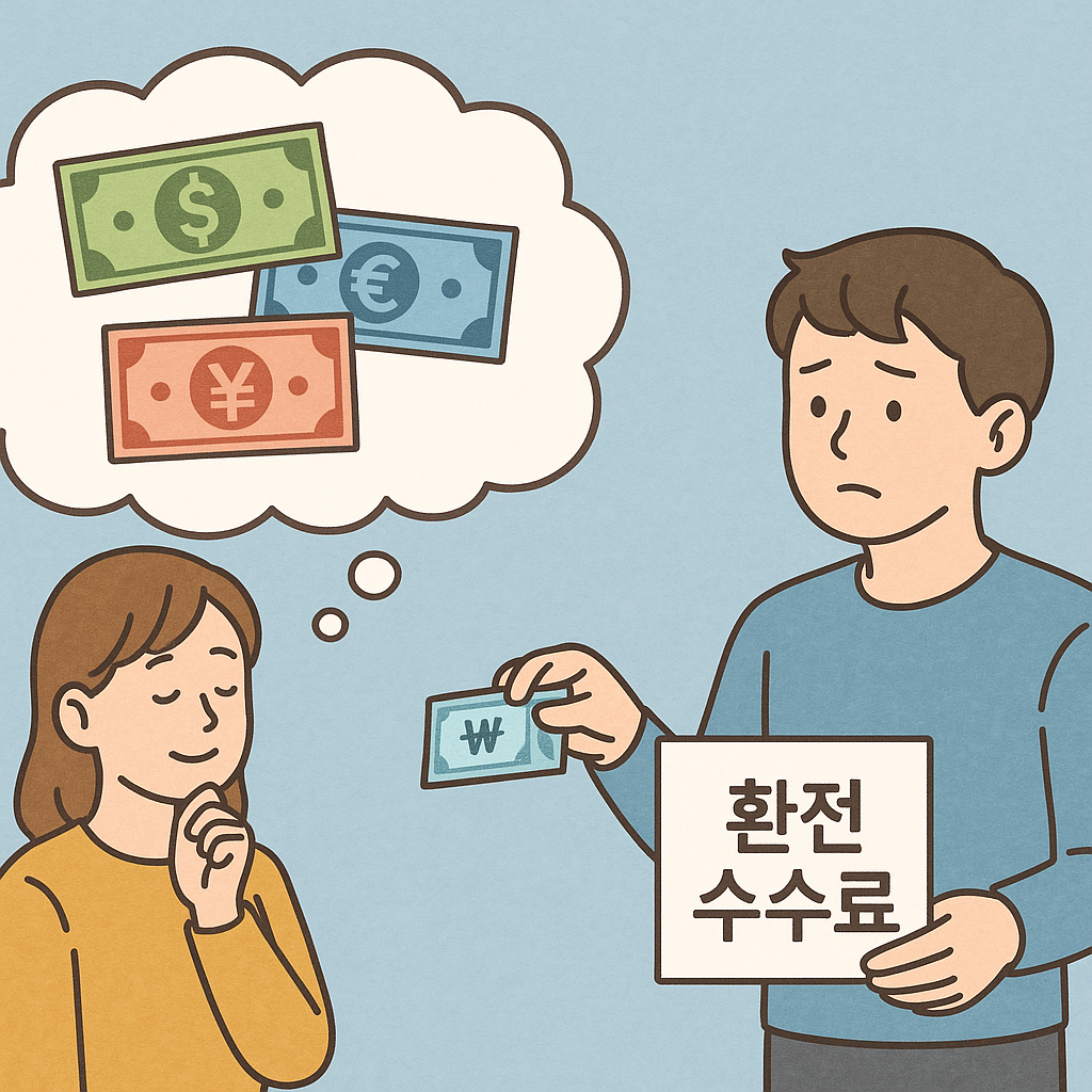 환전 수수료 내는 꿈 - 꿈 해몽, 꿈 풀이(+자세한 해석) 꿈 해몽 썸네일