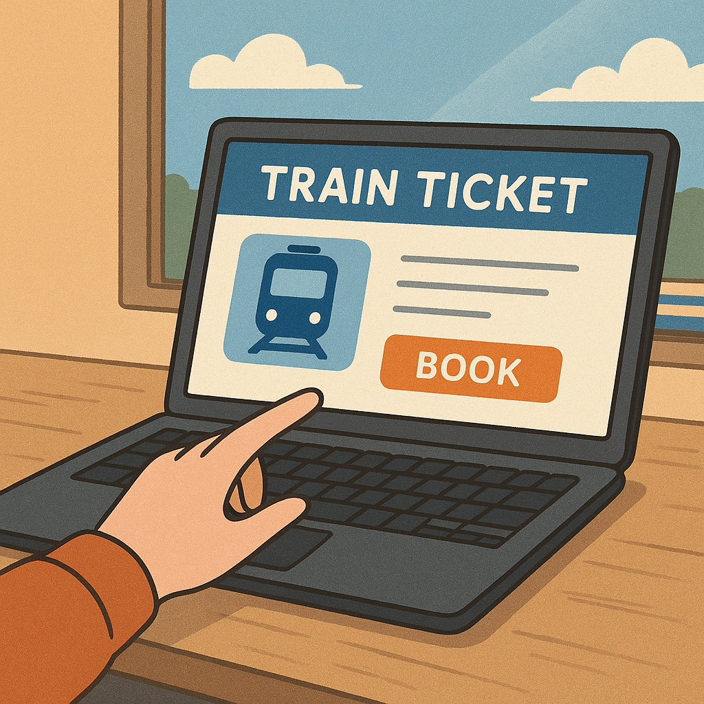 기차표 예매하는 꿈 - 꿈 해몽, 꿈 풀이(+자세한 해석) 꿈 해몽 썸네일