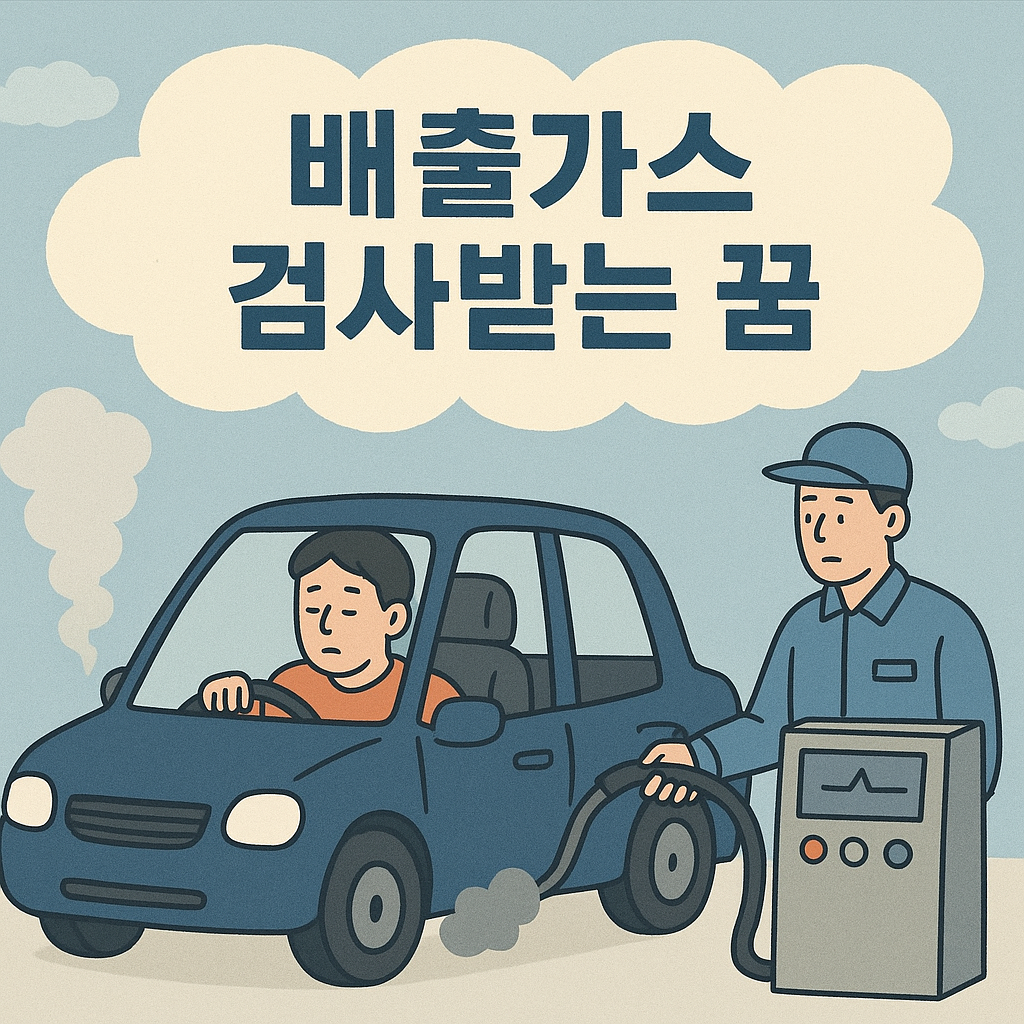 배출가스 검사받는 꿈 - 꿈 해몽, 꿈 풀이(+자세한 해석) 꿈 해몽 썸네일