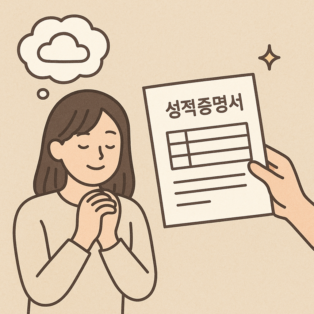 성적증명서 떼는 꿈 - 꿈 해몽, 꿈 풀이(+자세한 해석) 꿈 해몽 썸네일