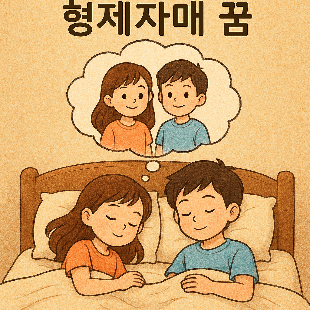 형제자매 꿈 꿈 해몽 대표 이미지