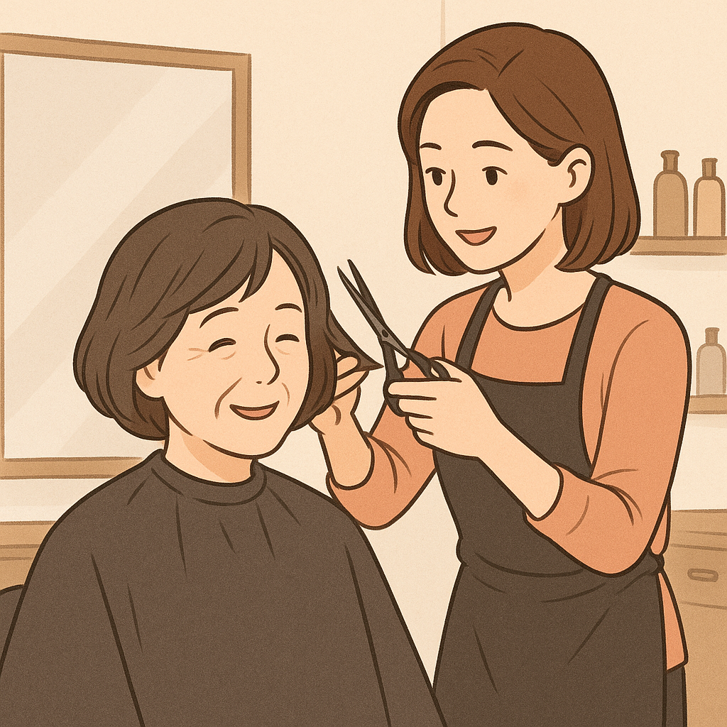 엄마를 미용실에 모시고 가서 머리 잘라드렸는데 마음에 - 꿈 해몽, 꿈 풀이(+자세한 해석) 꿈 해몽 썸네일