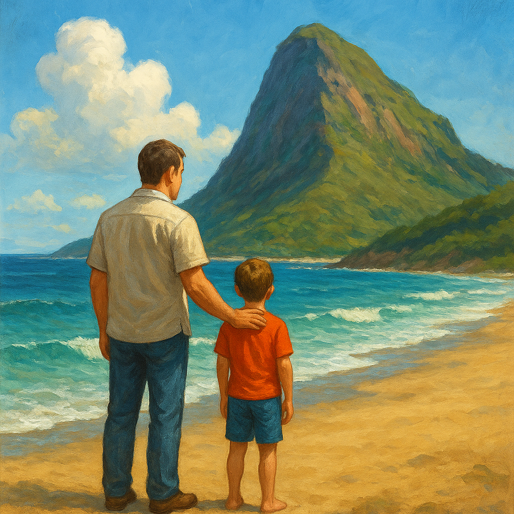 아빠는 높은 언덕이 있는산에 해변가 아래 서있는 아들 - 꿈 해몽, 꿈 풀이(+자세한 해석) 꿈 해몽 썸네일