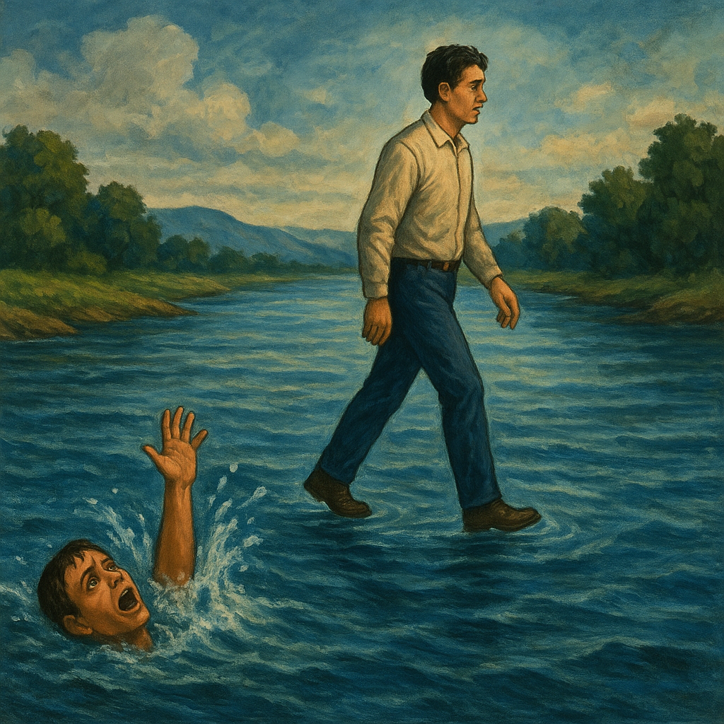 강에서 빠져죽는 사람을 보고 바로 그 강물 위로 걸어 - 꿈 해몽, 꿈 풀이(+자세한 해석) 꿈 해몽 썸네일