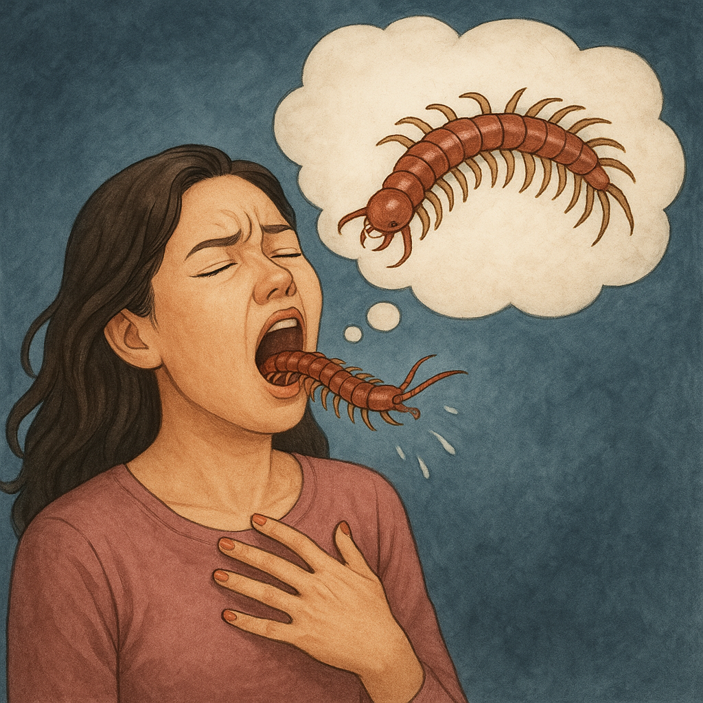 침을 뱉으면 지네같은 벌레가 나오는 꿈 - 꿈 해몽, 꿈 풀이(+자세한 해석) 꿈 해몽 썸네일